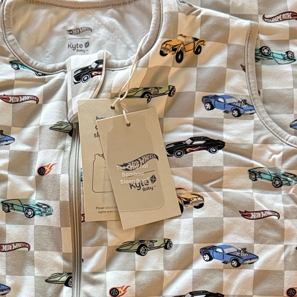 NWT Kyte BABY Sleep Sack x Hotwheels Limited Edition - Picture 3 of 4